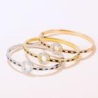 Rhinestone Geometric Bracelet