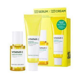 Nature Republic - Vitapair C Dark Spot Serum With Dark Spot Cream Special Set 2 Pcs