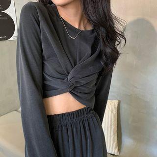 Twist Cropped T-shirt