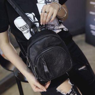 Plain Mini Backpack