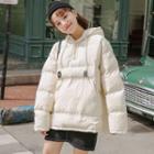 Padded Hooded Pullover Jacket