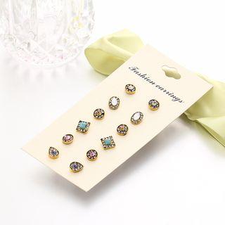 Rhinestone Studs Set