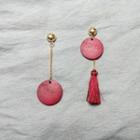 Asymmetric Disc Earring