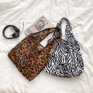 Print Nylon Tote Bag