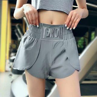 High Waist Sweat Shorts