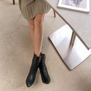 Pointy Stiletto Short Boots