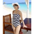 Stripe Halter Bikini