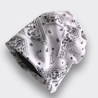 Paisley Print Beanie