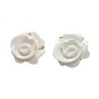 Rose Ear Studs One Size