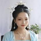 Traditional Chinese Head Piece / Earring / Set