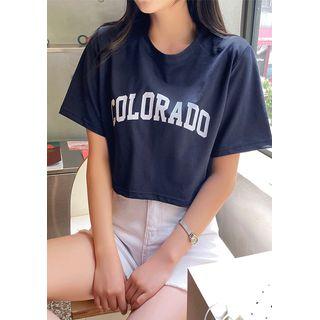 Colorado Letter Crop T-shirt