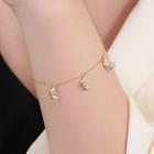Sterling Silver Butterfly Bracelet