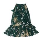 Floral Maxi Chiffon Skirt