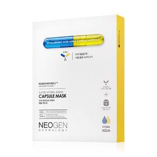 Neogen - Dermalogy Super Hydra Auqa Capsule Mask 5pcs (us & Eu Edition) 5pcs