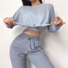Quick-dry Loose-fit Sports Cape Top In 5 Colors
