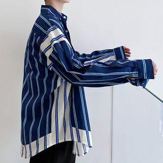 Two Tone Pinstripe Shirt