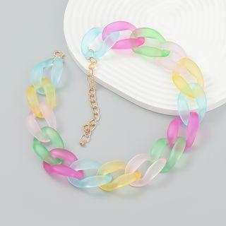Resin Chain Necklace