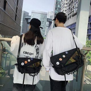 Camo Panel Nylon Crossbody Bag (various Designs)