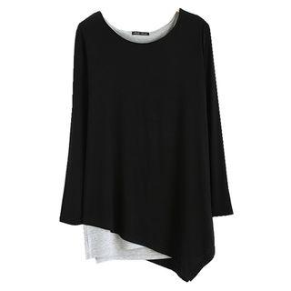 Long-sleeve Layered Top