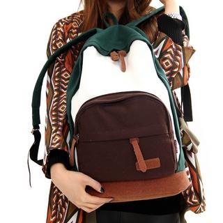 Contrast-color Backpack
