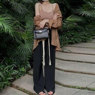 Plain Camisole Top / Plain Shirt / Wide Leg Pants