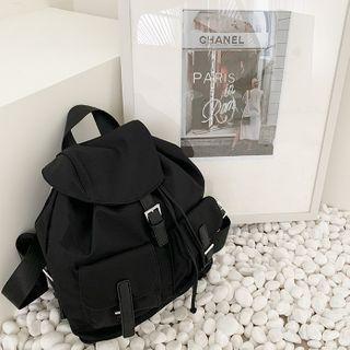 Fabric Utility Backpack Black - One Size