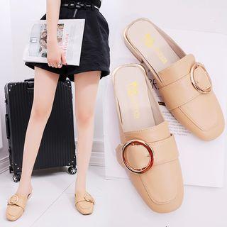 Hoop-accent Mules
