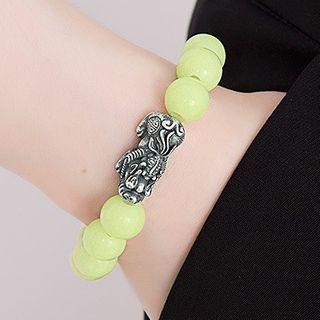 Mythical Creature Fluorescent Bead Bracelet