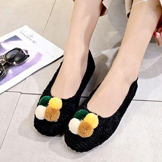 Bead Fleece Flats