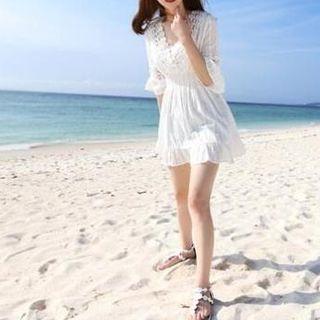 V-neck Lace Sundress