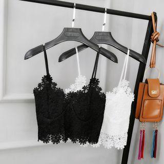 Lace Camisole Cropped Top