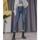 Asymmetric Slim-fit Jeans