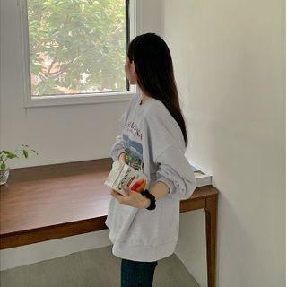 Annapurna Print Sweatshirt
