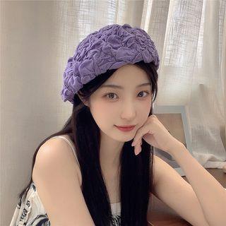 Asymmetrical Ruched Beret