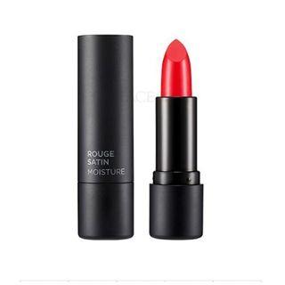 The Face Shop - Rouge Satin Moisture - 20 Colors #rd04 Red Pumps