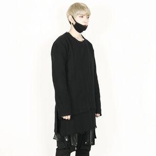 Distressed Long T-shirt