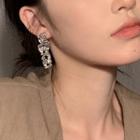 Asymmetrical Cutout Stud Earring