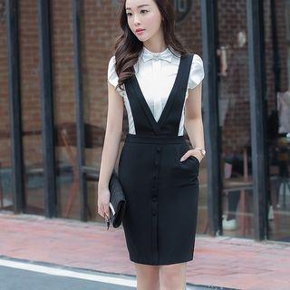 Ruffled Blouse / Jumper Skirt