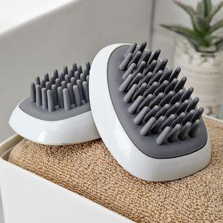 Massaging Hair Brush Gray - One Size