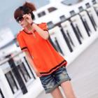 Contrast Trim T-shirt