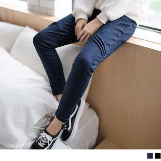 Panel Baggy Jeans