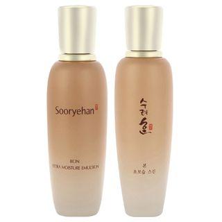 Sooryehan - Bon Extra Moisture Set : Skin 160ml + Emulsion 130ml