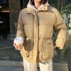 Stand-collar Duck Down Padded Jacket