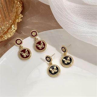 Retro Butterfly Alloy Dangle Earring