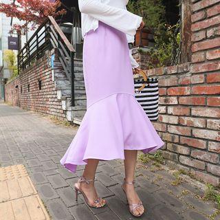 Asymmetric Mermeid Skirt