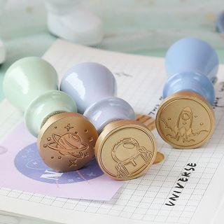 Set: Wax Seal Stamp + Wax Cube