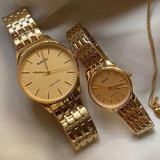 Couple Matching Retro Alloy Bracelet Watch