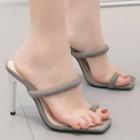 Loop Toe High Heel Sandals