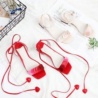 Heart Detail Sandals