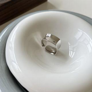 Wide Open Ring K837 - Silver - One Size